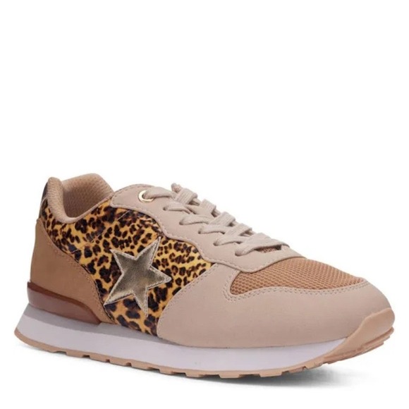 Vintage Havana Shoes - Vintage‎ Havana Sneakers Womens Size 6 Renee Wild Cheetah Star Leopard Print NEW